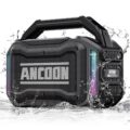 Speakers Bluetooth Wireless: 80W(Peak) Loud Speaker with Bass, 20H Playtime, IPX6 Waterproof, Large Jobsite Speakers for Work, Outdoor, Workshop, Garage, Portable Speaker with… by ANCOON