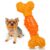 SPOT Bam-Bones Dental Bone – Made with Bamboo Fiber and a Massaging Rubber Center, Durable Oral Care Dog Chew for Light Chewers & Teething Puppies Under 25lbs, 6in Allergen Free… by SPOT
