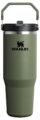 Stanley IceFlow 2.0 Flip Straw Tumbler with Handle 30 oz | Twist On Lid and Flip Up Straw | Leak Resistant Water Bottle | Insulated Stainless Steel | BPA-Free | Dried Pine by STANLEY