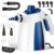 Steam Cleaner, Pressurized Handheld Multi-Surface Natural Steam Cleaner with 12 PCS Accessories & Safety Lock, 350ML Large Capacity, Steamer for Car, Home, Upholstery, Kitchen,… by Likzest