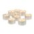 Stonebriar Unscented Long Burning White Tealight Candles, Bulk Pack, 6-7 Hour Burn Time, Smokeless Tealights for Parties, Weddings, Home, 50 Count by Stonebriar