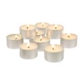 Stonebriar Unscented Long Burning White Tealight Candles, Bulk Pack, 6-7 Hour Burn Time, Smokeless Tealights for Parties, Weddings, Home, 50 Count by Stonebriar