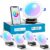 Sunco 4 Pack 6 Inch Smart Ultra Thin LED Recessed Ceiling Lights Slim, RGB+5000K Daylight, Dimmable, 15W, Canless Wafer with Junction Box – ETL. by Sunco Lighting