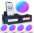 Sunco 5/6 Inch Smart Disk LED Flush Mount Ceiling Recessed Can Light for Living Room, Bedroom, App Controlled Compatible with Alexa and Google, Dimmable, 15W, RGB+5000K… by Sunco Lighting