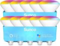 Sunco BR30 Alexa Smart Flood Light Bulb, Color Changing LED Recessed WiFi Bulb 8W, RGB CW, Dimmable, 650 LM, Compatible with Alexa & Google Assistant, E26 Base, No Hub Required,… by Sunco Lighting