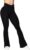 Sunzel Flare Leggings, Crossover Yoga Pants with Tummy Control, High-Waisted and Wide Leg by Sunzel