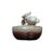 Tabletop Fountains Ceramic Tabletop Desktop Fountain Chinese-Style Indoor Home Kitchen Office Decoration Indoor Fountains(Blue) by KHUTRW3D