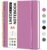 Taja Spiral Lined Notebook, 8.5″x11″ Notebooks for Work, Large A4 Journal for Women & Men, College Ruled Journaling Notebook for Writing, Plastic Cover Spiral Journal, Purple by Taja