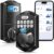 TEEHO WiFi Smart Lock TE012W, Fingerprint Door Lock with Built-in Wi-Fi, Keyless Entry Keypad Smart Deadbolt, App Remote Control, Alexa Compatible, IP55 Waterproof for Front… by TEEHO