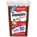 Temptations MixUps Backyard Cookout Flavor Crunchy and Soft Cat Treats, 30 oz. Tub by Temptations