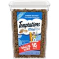 Temptations MixUps Surfer’s Delight Flavor Crunchy and Soft Cat Treats, 16 oz. Tub by Temptations