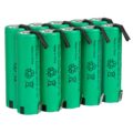 Tenergy AA 1.2V NiMH 2000mAh Flat Top Rechargeable AA Batteries with Tabs, 10 Pack by Tenergy
