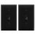 TG Digital Toggle Dimmer Light Switch for Dimmable LED, CFL and Incandescent Light Bulbs, Single Pole/ 3-Way, Wall Plate Included, UL Listed, 2 Pack, Black by TG
