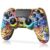 TIANHOO Wireless Controller Compatible with PS4/Pro/Slim, with Vibration Feedback, Motion Sensing, Touchpad, Light Bar, Share, Speaker, 3.5mm Headphone Jack (Graffiti) by TIANHOO