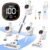 Tikom V500 Cordless Vacuum Cleaner for Home, 40000Pa/450W Stick Vacuum with LED Touch Screen, Charging Wall Dock, Anti-Tangle, Lightweight Handheld Vacuum for Pet Hair, Hard… by Tikom