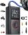 Tire Inflator Portable Air Compressor, 150 PSI Cordless Bike Tire Pump, Air Pump for Auto, Motorcycle, Bicycle, Balls with Pressure Gauge, LED Light & Car Accessories, Black,… by Powools