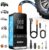 Tire Inflator Portable Air Compressor, 150 PSI Smart Air Pump for Car Tires with Digital Pressure Gauge, Tires Pump for Cars, Motorcycles, Bikes, Balls, Mini Bike Pump & Car… by Antaha