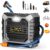 Tire Inflator Portable Air Compressor DC 12V Portable Air Compressor with Digital Pressure Gauge Air Pump for Car Tires Car Accessories Motor Bike by ZOPOM