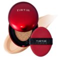 TIRTIR Mask Fit Red Cushion Foundation | Full coverage, Weightless, Skin fit, Satin Glow Finish, Korean Makeup BB Foundation, beauty, Tattoo cover up, Buildable (#24N Latte,… by TIRTIR
