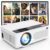 TMY 720P Full HD Portable Mini Projector, Upgraded Bluetooth Movie Projector with Screen, Compatible with TV Stick Smartphone/HDMI/USB, Indoor & Outdoor Use by TMY