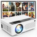 TMY 720P Full HD Portable Mini Projector, Upgraded Bluetooth Movie Projector with Screen, Compatible with TV Stick Smartphone/HDMI/USB, Indoor & Outdoor Use by TMY