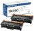 TN760 Toner Cartridges Replacement for Brother Toner TN-730/TN-760 Compatible HL-L2350DW MFC-L2710DW MFC-L2750DW HL-L2395DW HL-L2370DW DCP-L2550DW HL-L2390DW (Black, 2 Pack) by WEAREC