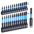 toolant Impact Torx Bit Set 27pcs (TT7-TT40), S2 Steel Security Torx Bit Set, Tamper Proof Star Bit Set with CNC Machined Tips, 1″&2″ Long Impact Bits with Magnetic Bit Holder… by toolant