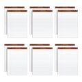 TOPS 8.5 x 11 3/4 Legal Pads, 12 Pack, The Legal Pad Brand, Wide Ruled, White Paper, 50 Sheets Per Writing Pad, Made in the USA (7533) by Tops