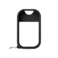 Touchland Hand Sanitizer Mist Case 1FL. OZ., Protective and Stylish Hand Sanitizer Spray Accessory, Silicone Case with Keyring, Jet Black by Touchland