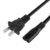TPLTECH AC Power Cord Compatible with Xbox One S/X, Xbox Series X/S, PS4/PS5/PS3 Slim, 2 Prong Universal Power Cable Replacement by TPLTECH