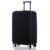 Travel Luggage Cover Suitcase Protector Scratch-Resistant Fit 19-31 Inch, Not Included Suitcase (Black, L(26-27inch)) by RainVillage