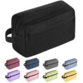 Travel Toiletry bag Toiletry bag for women men Hanging Cosmetic bag Travel accessories for Women Men (Black) by Icramsy