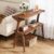 Tribesigns Solid Wood Side Table, 2-Tier Farmhouse Couch Side Table, Rustic Slim Tall Sofa End Table with Storage Shelf for Living Room, Skinny Bedside Table, Nightstand for… by Tribesigns