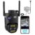 Triple-Lens Outdoor Security Camera with 10X Hybrid Zoom,Wired 2.4G/5G WiFi Camera for Home Security,24/7 Continuous Recording,Plug-in Power,Auto Motion Tracking,Work With… by Luovisee