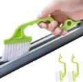 Trycooling Hand-held Groove Gap Cleaning Tools Door Window Track Kitchen Cleaning Brushes (Random Color-Blue, Green, Pink) (2 Pcs) by Trycooling