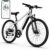 TST Electric Bike for Adults with Peak 1000W/750W Motor, 36V/7.8Ah/10.4Ah Removable Built-in Battery, 25MPH/30MPH 7-Speed City Ebike, 26″ Electric Bicycle for Commuter by TS TST GRP LLC