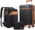 UKEIN Luggage Sets 3 Piece, Carry On Luggage 20In With Spinner Wheels,PC Hardside Suitcase Set with TSA Lock,Durable Carry On Suitcase With Travel Backpack for Men (Black, 3… by UKEIN