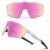 Ukoly Cycling Sunglasses for Men Women with 3 Interchangeable Lenses, Polarized Sports Sunglasses, Baseball Sunglasses by Ukoly