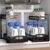 Under Sink Organizer,2 Pack Height Adjustable Under Sink Organizers and Storage, 2 Tier Under Sink Storage for Kitchen Bathroom Cabinet by Petiza