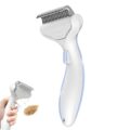 Undercoat Shedding Brush for Dogs & Cats – Professional Deshedding & Dematting Tool – Grooming Comb for Long Hair, German Shepherds & All Pets​ by VVWVVW