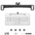 Universal Car Rear View Camera License Plate Bracket,Upgraded Full Stainless Steel Backup Camera Mount Dash Cam Mirror Camera Accessory Rear Camera Mount,Only Installation… by Pixelman
