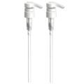 Universal Shampoo/Conditioner Pump for Bottle, 1 L/33.8 oz., Piece 2 White by Bar5F