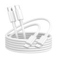 USB C to USB C Charging Cable for Apple iPhone 17/16/15 Charger Fast 6ft Long USBC to USB-C Power Cord for iPhone 17/16 Pro/Pro Max/Air, MacBook Air 13 inch/IPad… by YBMTIGICS