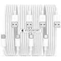 USB to USB C Cable with CarPlay, [4-Pack, 3FT&6FT] USBA to Type C Fast Charging Cords for iPhone 17/17 pro/17 pro max/17 air/16/16 Plus/16 Pro/16 Pro Max/16e/15,Pixel,Galaxy,Note by Bayznqiu