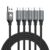 USB Type-C to A Cable 5pack 6ft Braided Fast Charging 3A Quick Charger Cord, 6 Foot Compatible iPhone 17/17 Pro/16e/16/15 Pro Max,Samsung Galaxy S10 S9 S8 Plus, Note 10 9 8, LG… by SMALLElectric
