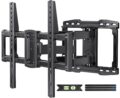USX STAR UL Listed Full Motion TV Wall Mount Bracket for Most 37-86 inch TVs, Swivel Tilt Extension Level TV Mount, Max VESA 600x400mm, Holds up to 132lbs & 16″ Wood Studs with… by USX STAR
