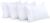 Utopia Bedding Queen Pillow Cases – 4 Pack – Envelope Closure – Soft Brushed Microfiber Fabric – Shrinkage and Fade Resistant Pillow Covers Queen Size 20 X 30 Inches (Queen, White) by Utopia Bedding