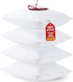 Utopia Bedding Set of 4 Waterproof Pillow Protectors with Zipper Standard Size (White), Ultra Soft Pillow Covers, Bed Bug and Dust Mite Proof Pillow Encasements, Moisture… by Utopia Bedding