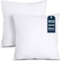 Utopia Bedding Throw Pillows Insert (Pack of 2, White) – 18 x 18 Inches Bed and Couch Pillows – Indoor Decorative Pillow by Utopia Bedding