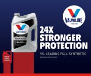 Valvoline Advanced Full Synthetic SAE 0W-20 Motor Oil 5 QT by Valvoline